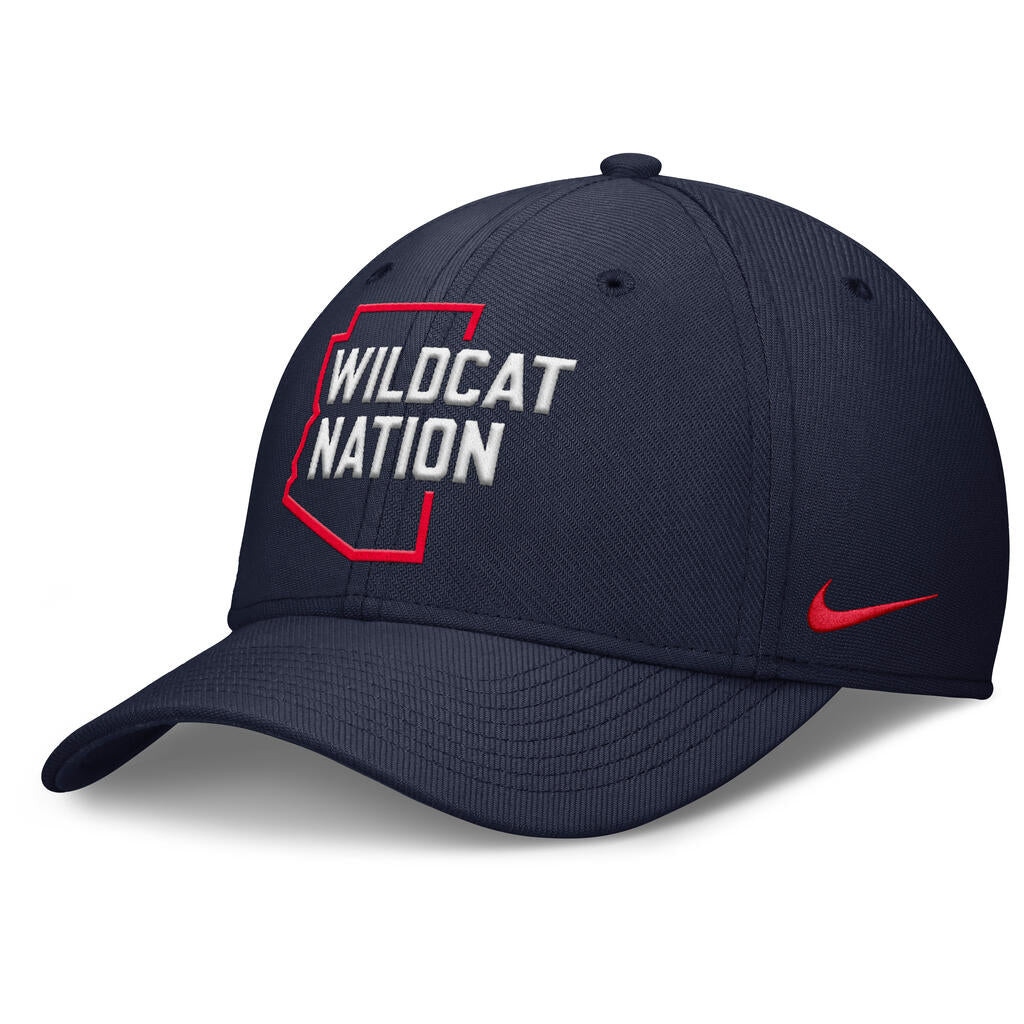 NCAA Arizona Wildcats Nike Wildcat Native Flex Fit Hat - Navy