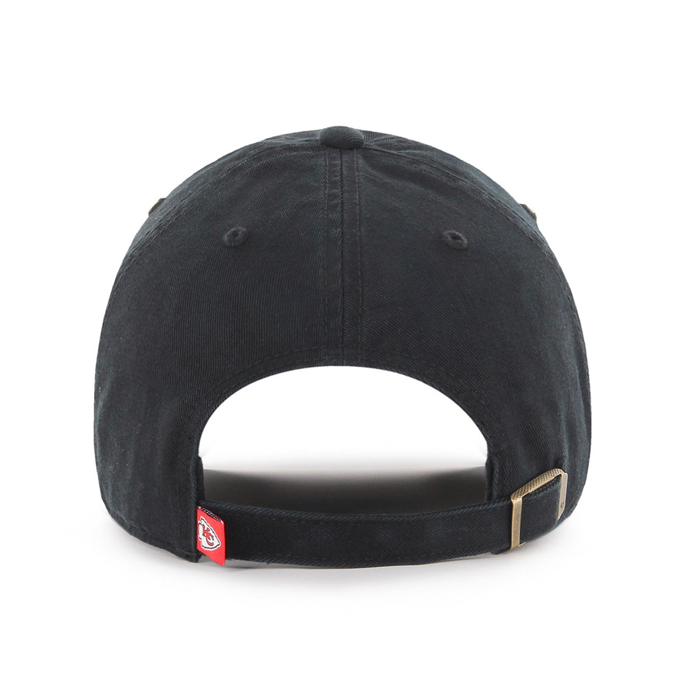 NFL Kansas City Chiefs &#39;47 Clean Up Adjustable - Black Hat