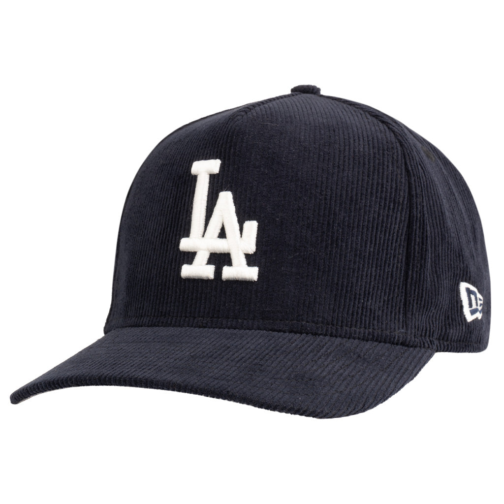 MLB Los Angeles Dodgers New Era Corduroy 9FIFTY A-Frame Snapback Hat - Navy