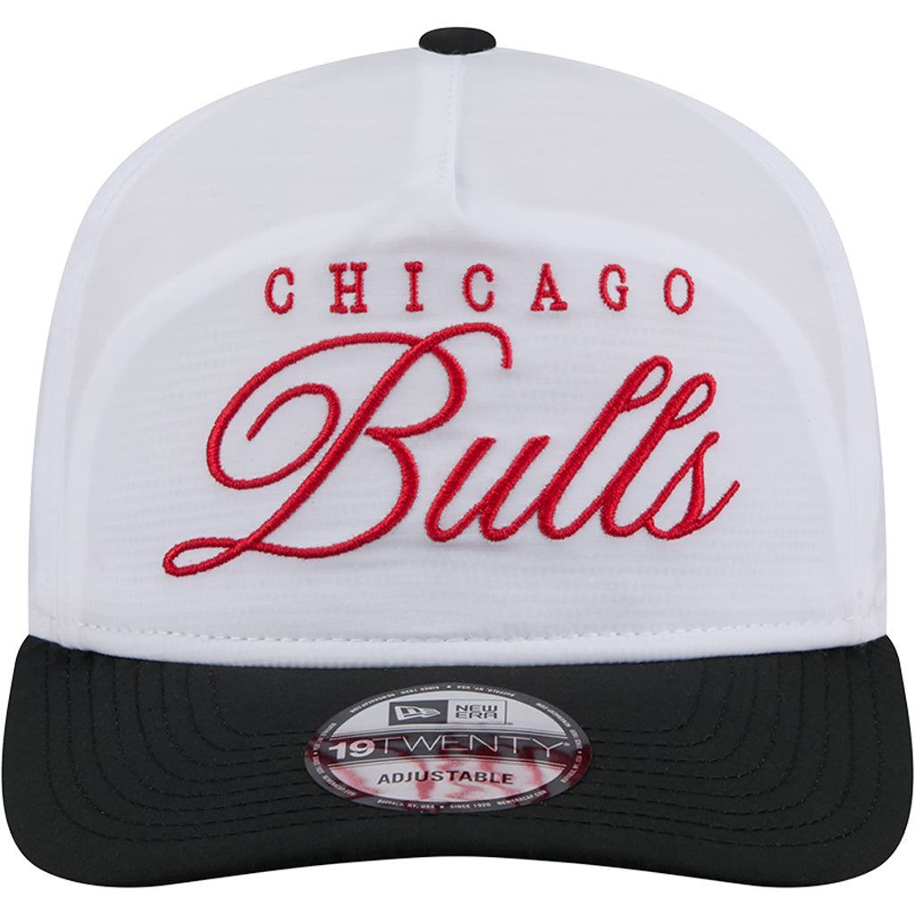NBA Chicago Bulls New Era 2025 NBA Draft 9FIFTY Golfer Adjustable Hat - White