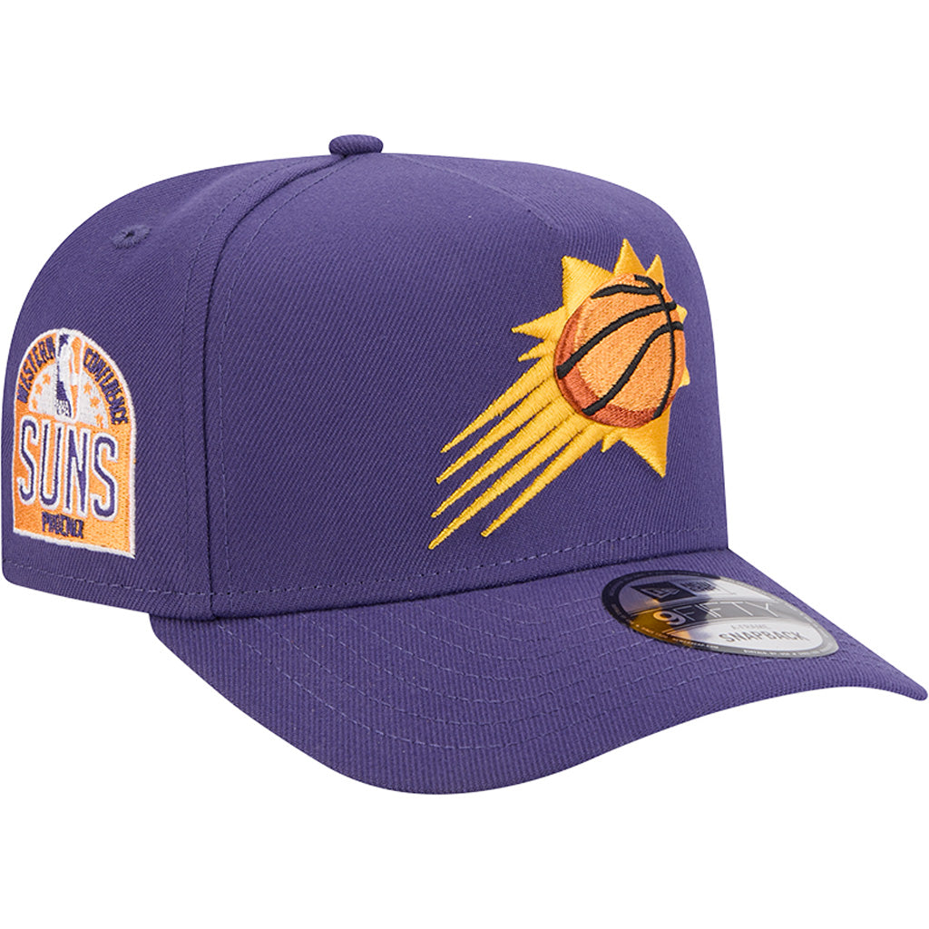 NBA Phoenix Suns New Era OTC 9FIFTY A-Frame Hat - Purple