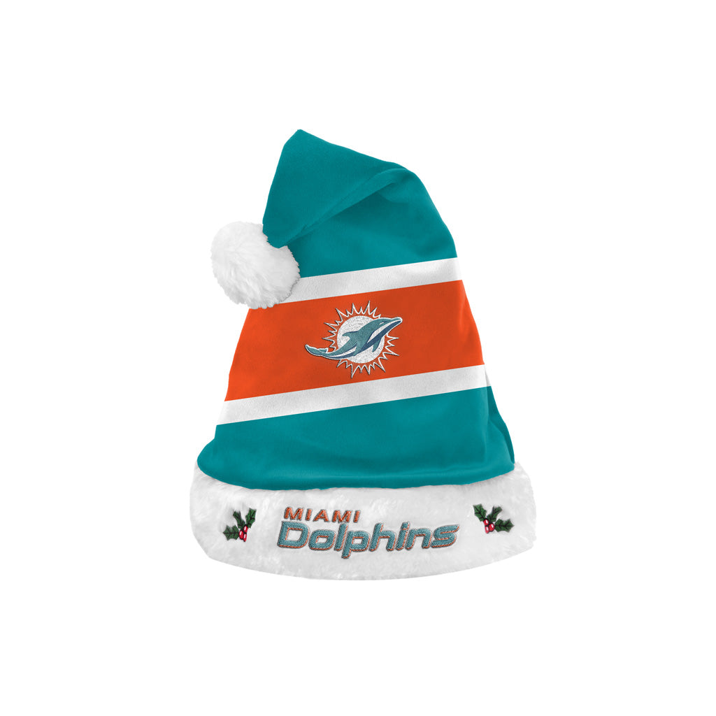 NFL Miami Dolphins FOCO Basic Santa Hat