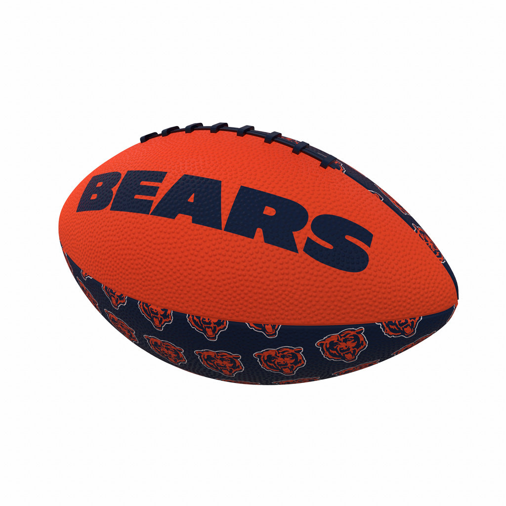 NFL Chicago Bears Logo Brands Mini Rubber Football