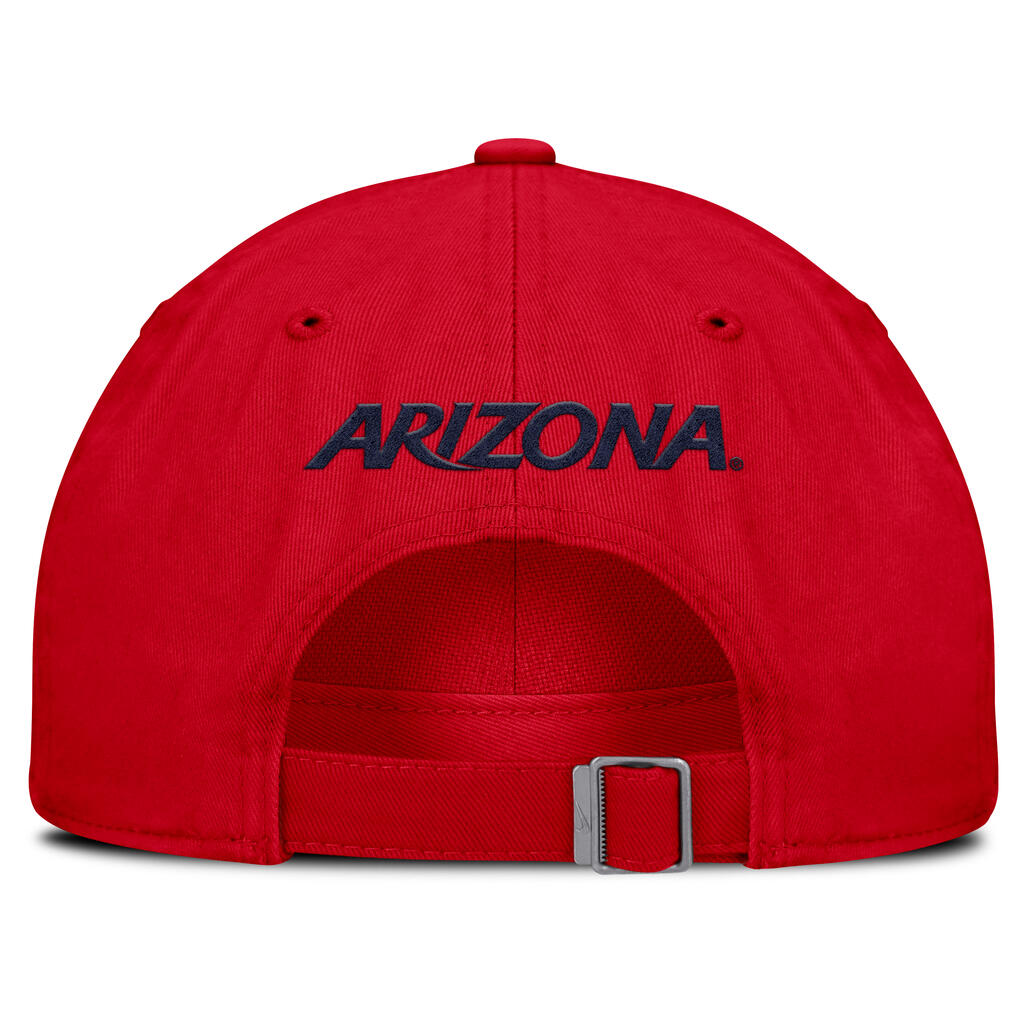 NCAA Arizona Wildcats Nike Tonal Primary Logo Slouch Adjustable Hat - Red