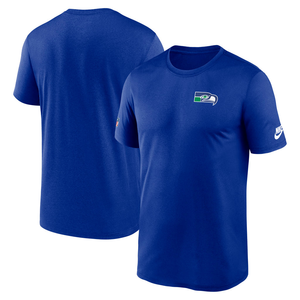 NFL Seattle Seahawks Nike Small Alternate Logo Legend T-Shirt - Blue