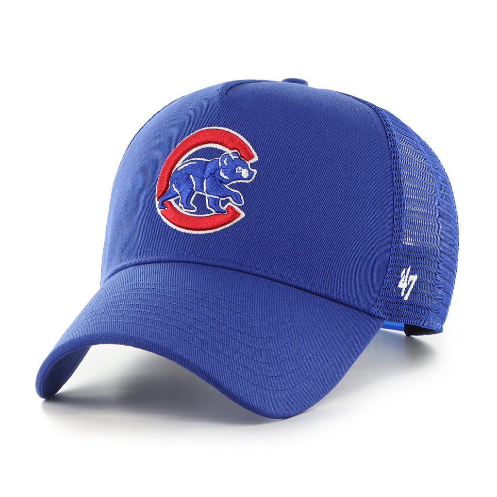 MLB Chicago Cubs '47 Ballpark Offside Snapback Trucker Hat - Blue