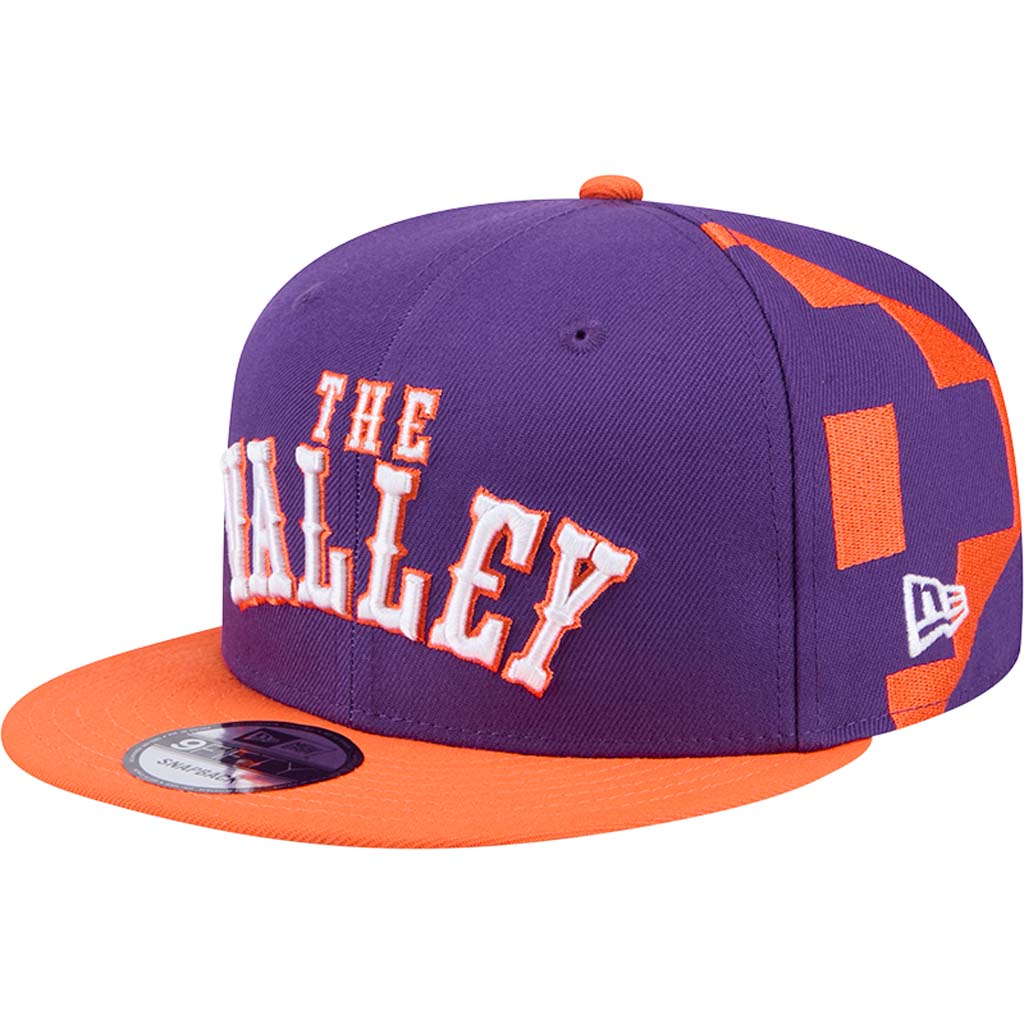 NBA Phoenix Suns New Era 2024/25 City Edition 9FIFTY Snapback Hat - Purple