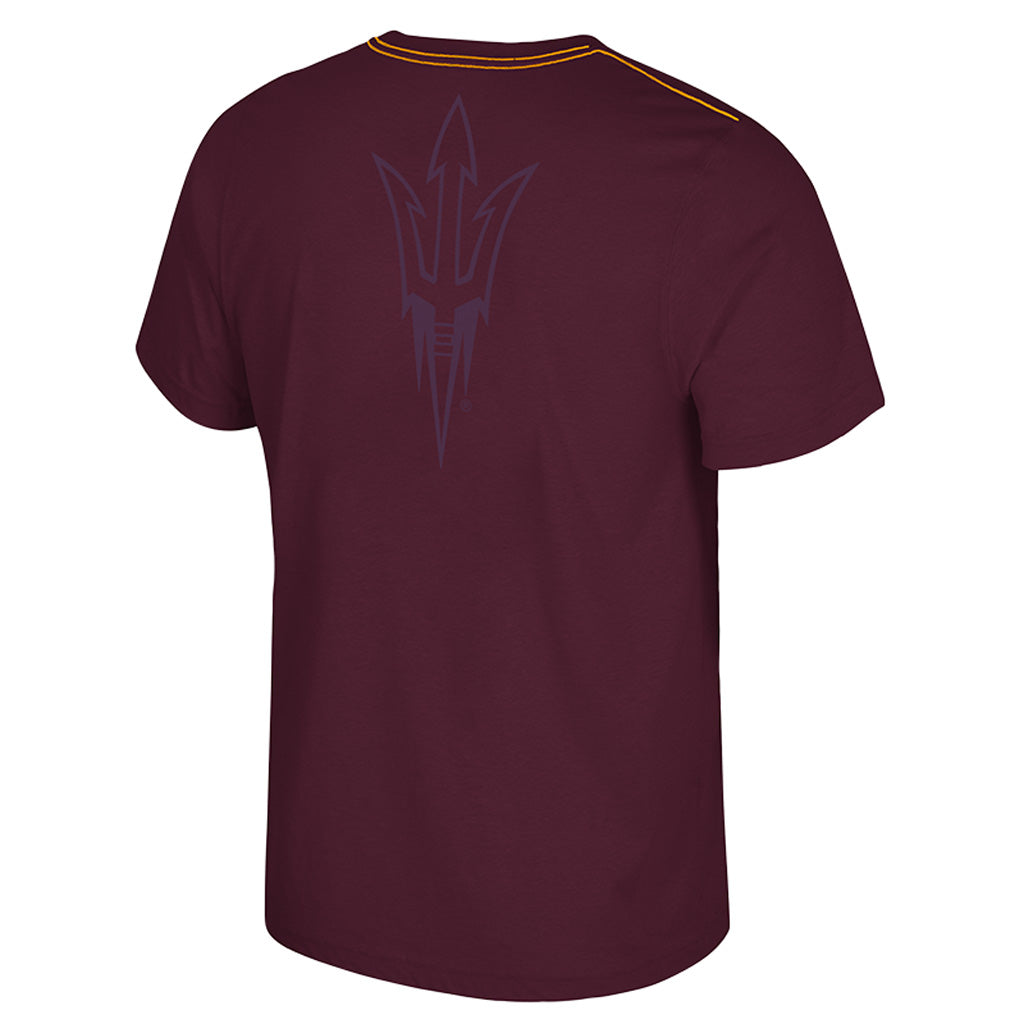 NCAA Arizona State Sun Devils Colosseum Manhattan Project T-Shirt - Maroon