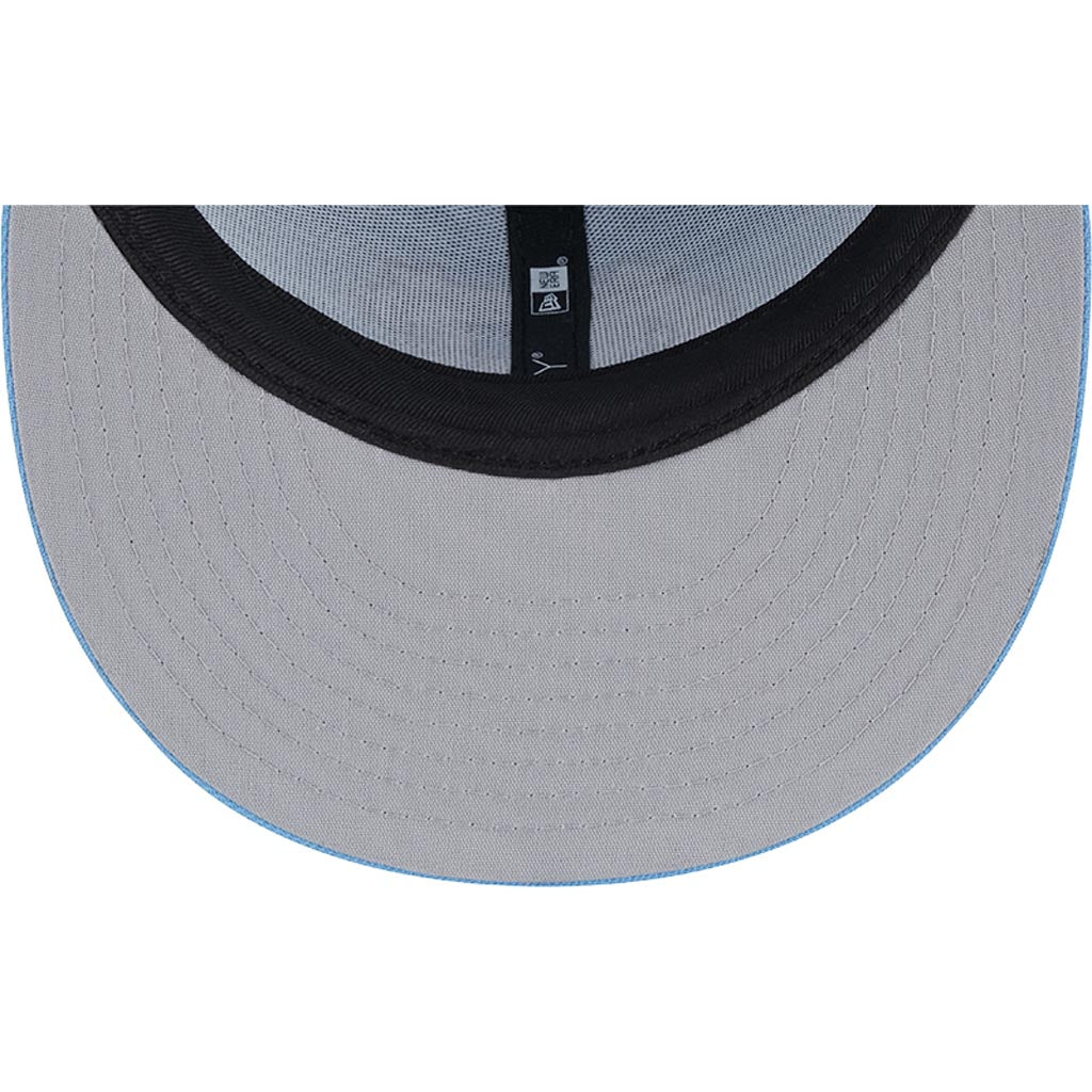 NCAA North Carolina Tar Heels New Era 9FIFTY Snapback Trucker Hat - Light blue