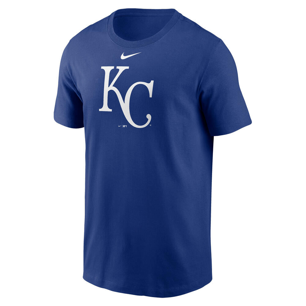 MLB Kansas City Royals Nike FUSE Large Logo T-Shirt - Blue