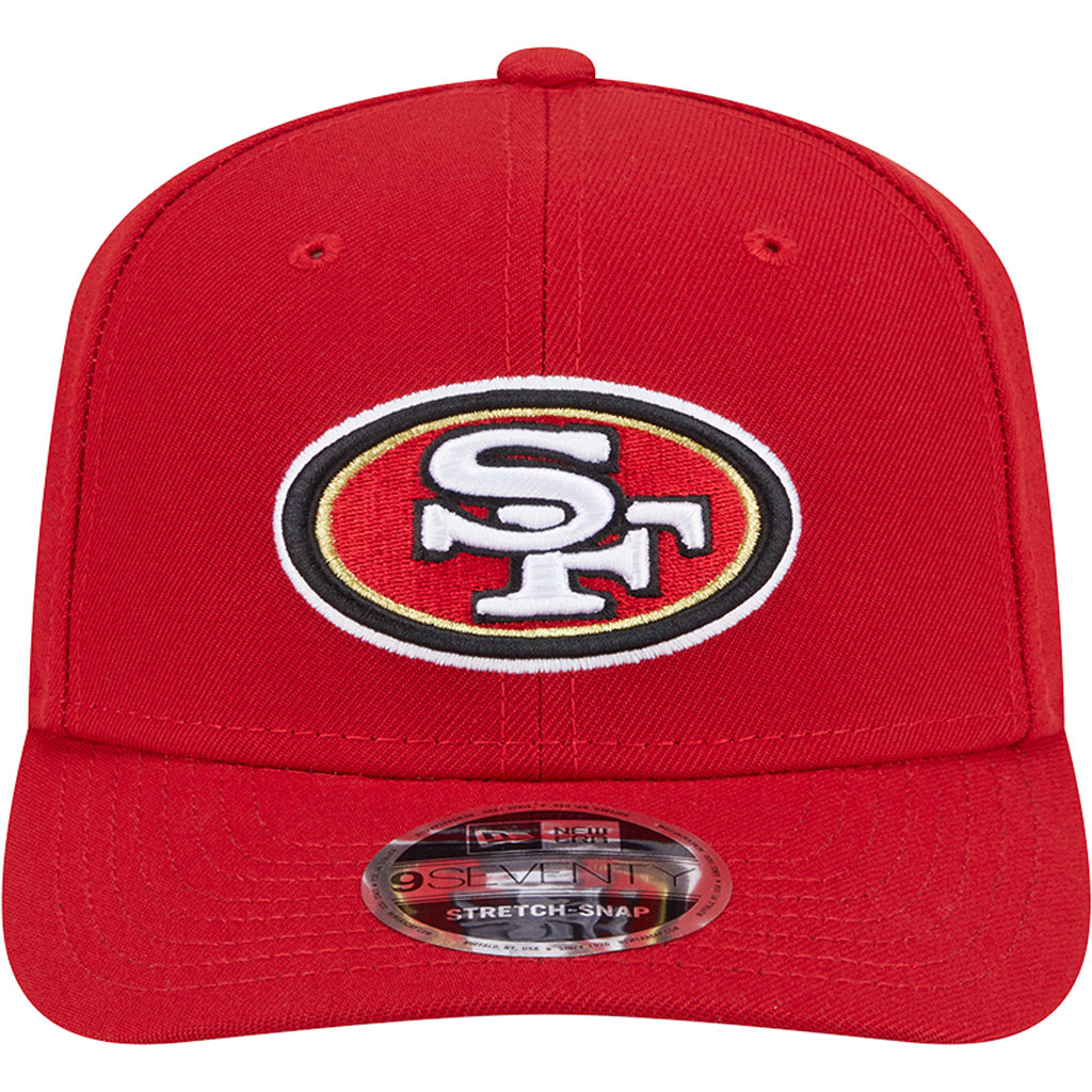 NFL San Francisco 49ers New Era Performance 9SEVENTY Stretch-Snapback Hat - Red