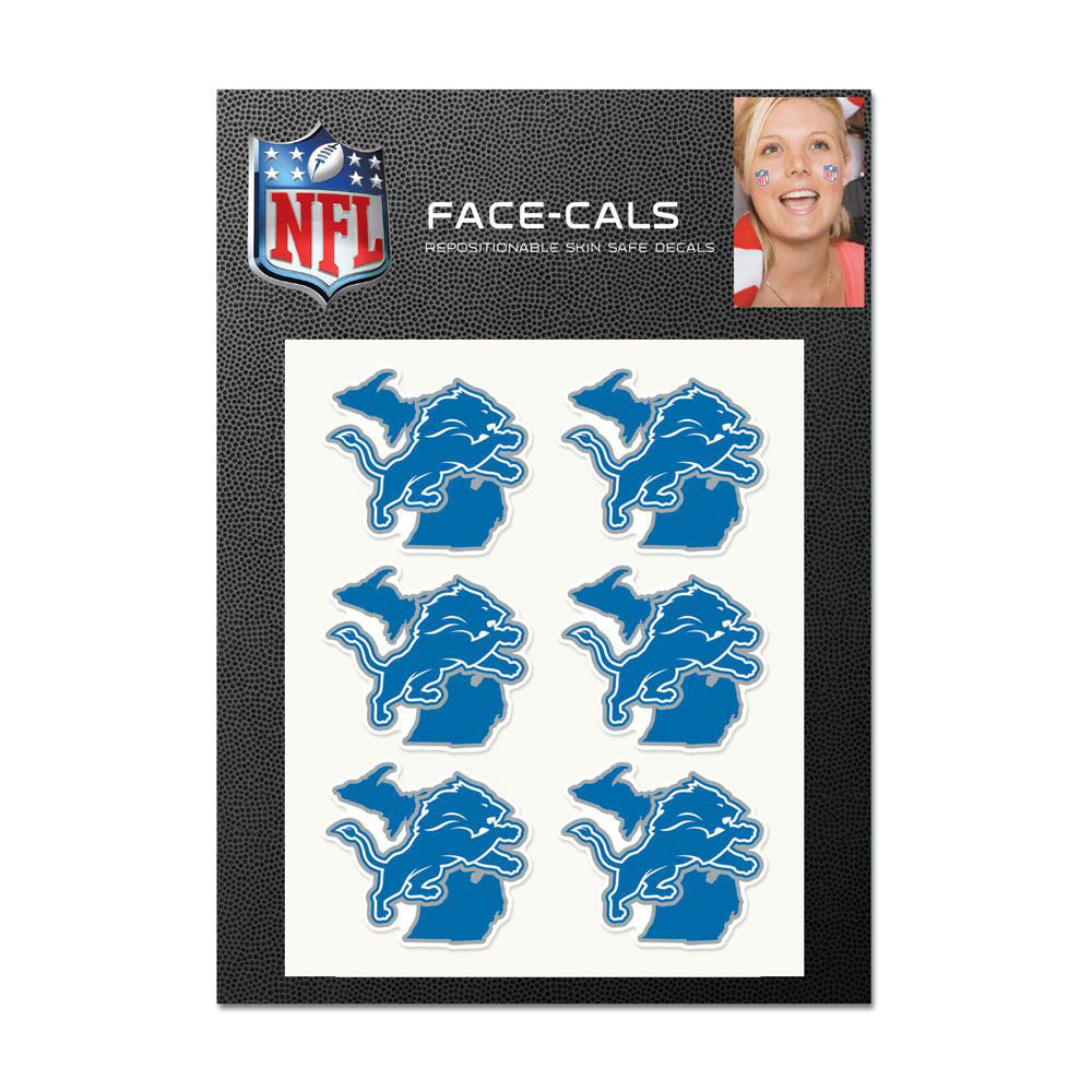NFL Detroit Lions WinCraft 6-Pack State Logo Face-Cals