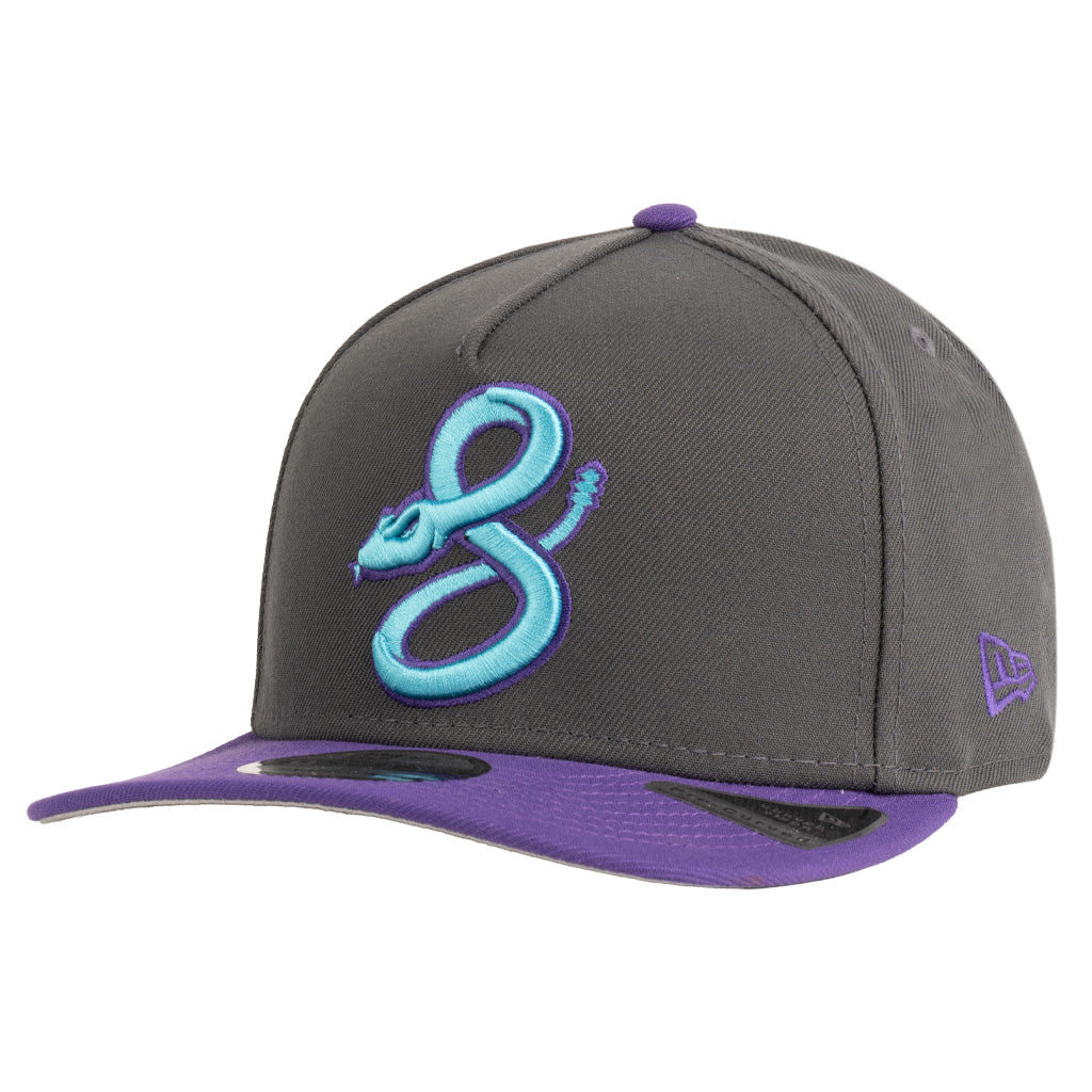 MLB Arizona Diamondbacks New Era Two-Tone City Connect Snake 9FIFTY A-Frame Snapback Hat - Graphite