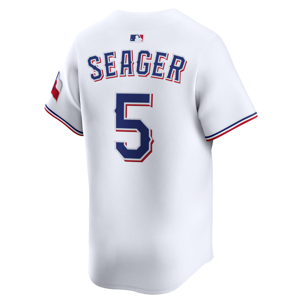 MLB Texas Rangers Corey Seager Nike Home Limited Jersey - White