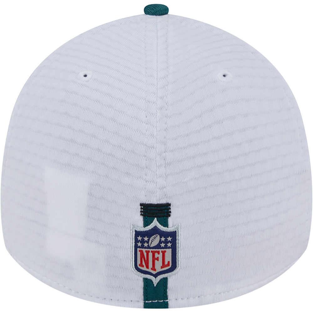 NFL Philadelphia Eagles New Era 2024 Training 39THIRTY Flex Fit Hat - White