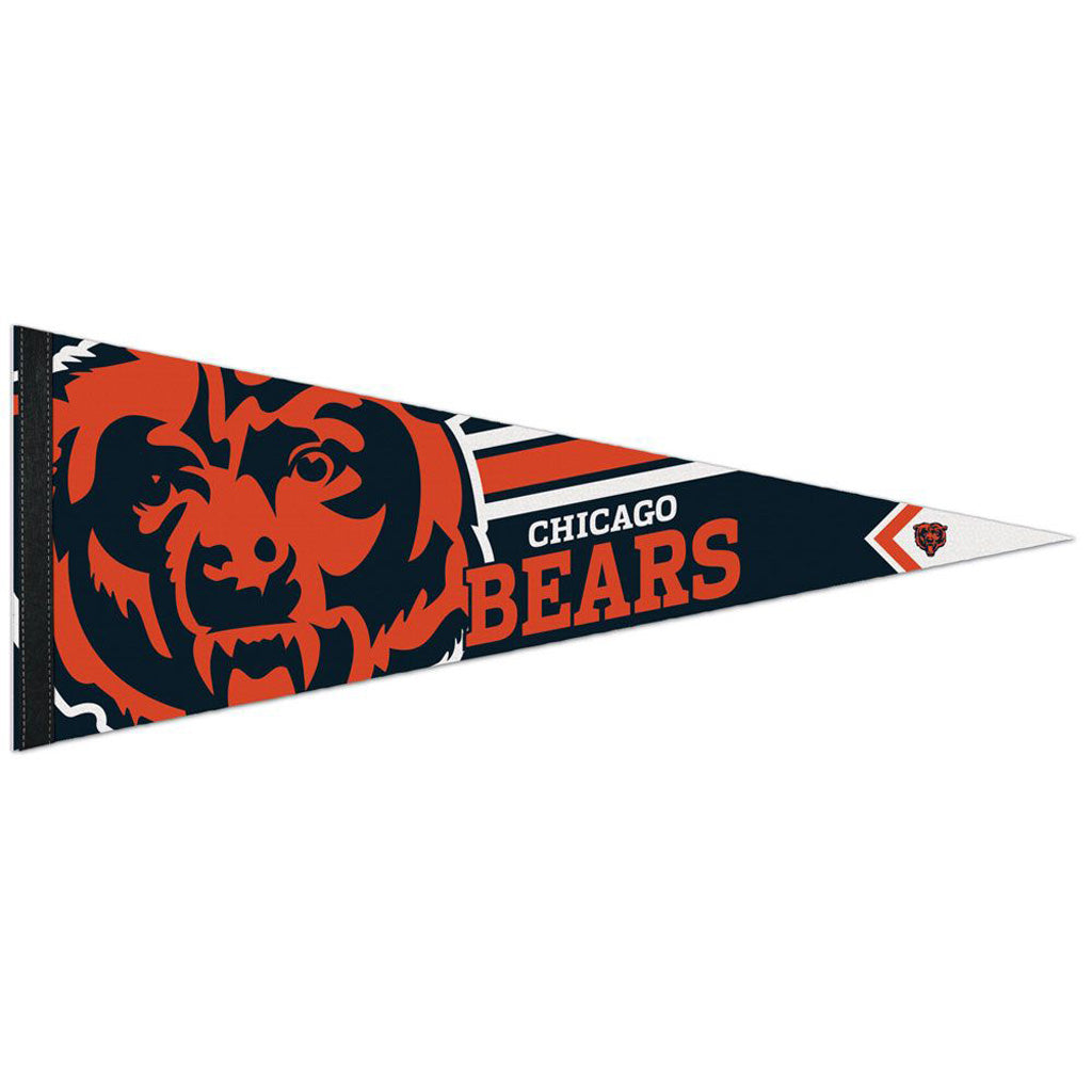 NFL Chicago Bears WinCraft Stripe Premium Pennant - Navy