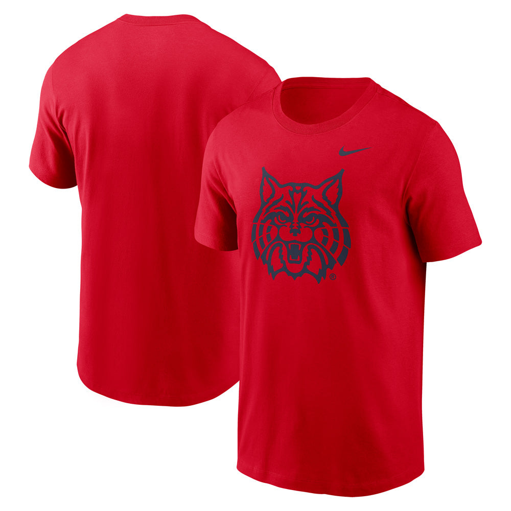 NCAA Arizona Wildcats Nike Mascot Essential Logo T-Shirt - Red