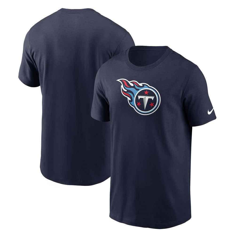 NFL Tennessee Titans Nike Logo Essential T-Shirt - Navy