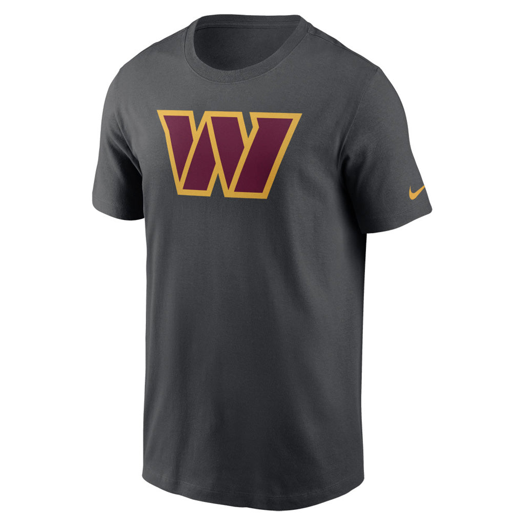 NFL Washington Commanders Nike Cotton Essential T-Shirt - Charcoal