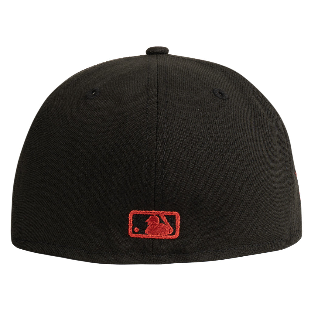 MLB Houston Astros New Era Blackbird 59FIFTY Fitted Hat - Black