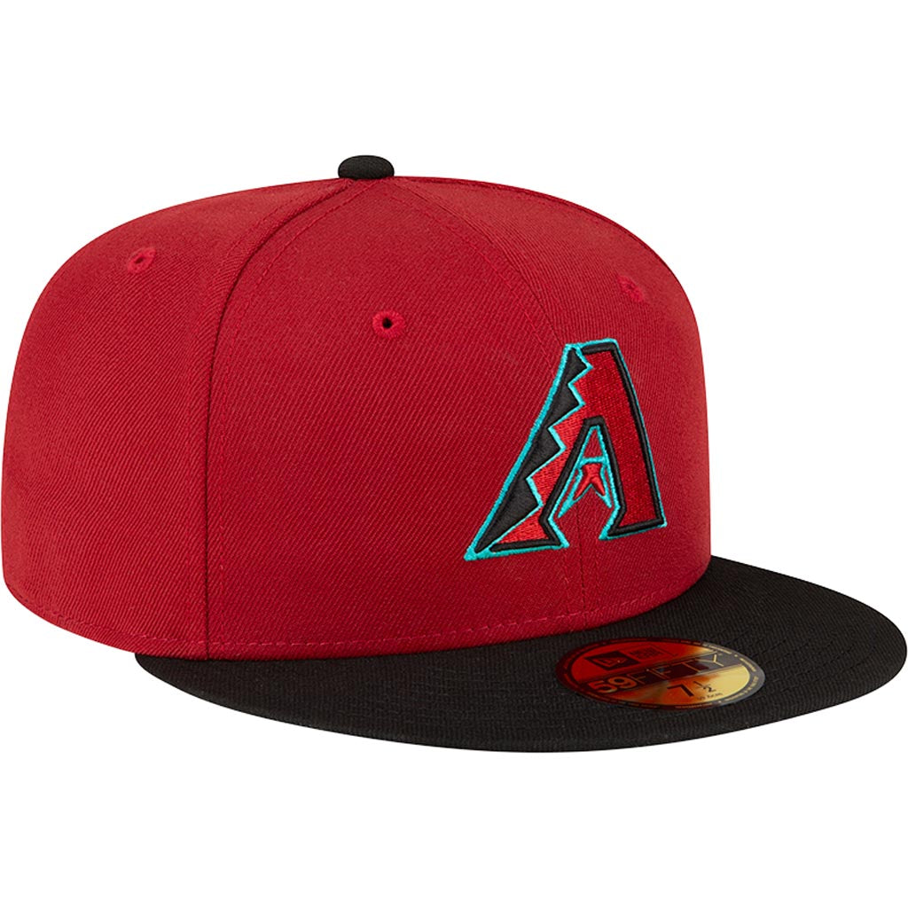 MLB Arizona Diamondbacks Youth New Era Authentic On-Field Home 59FIFTY Fitted Hat - Red