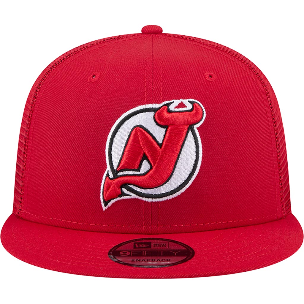 NHL New Jersey Devils New Era 9FIFTY Snapback Trucker Hat - Red