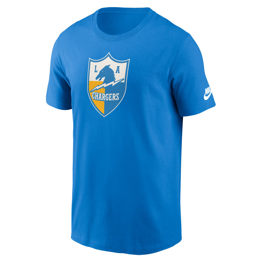 NFL Los Angeles Chargers Nike Rewind Essential T-Shirt - Blue