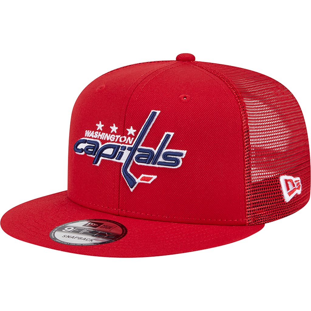 NHL New Jersey Devils New Era 9FIFTY Snapback Trucker Hat - Red