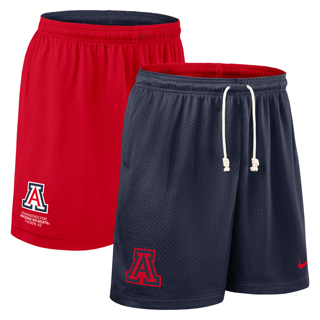 NCAA Arizona Wildcats Knit Reversible Shorts - Navy