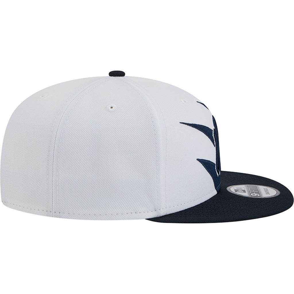 MLB New York Yankees New Era Jagged 9FIFTY Snapback Hat - White