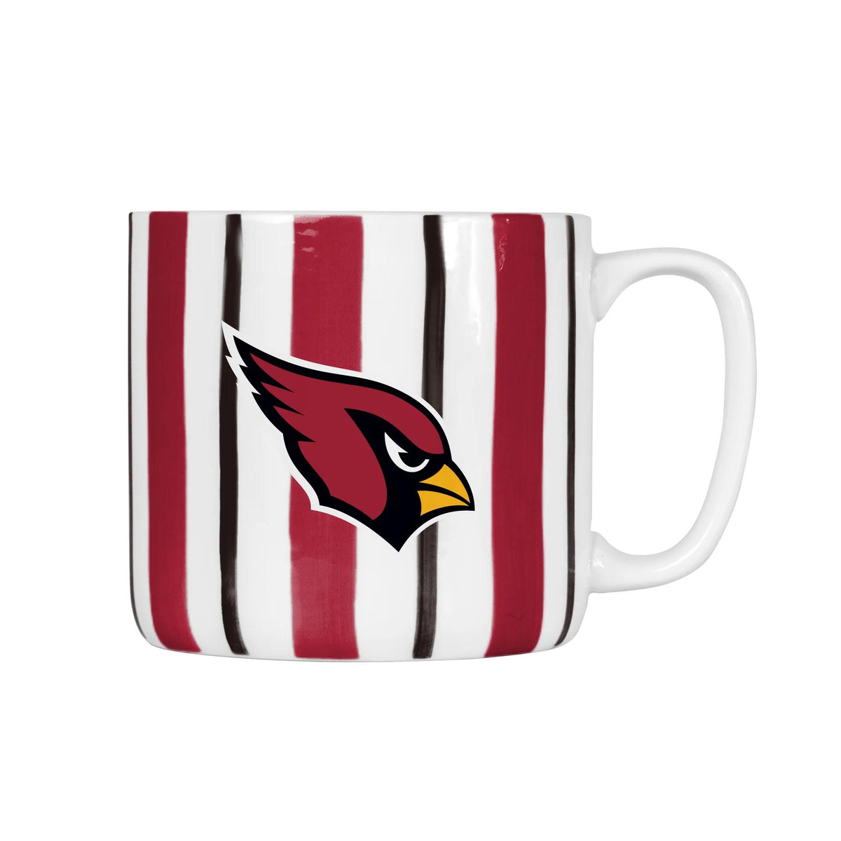 NFL Arizona Cardinals Logo Brands 16oz Brush Stroke Mug