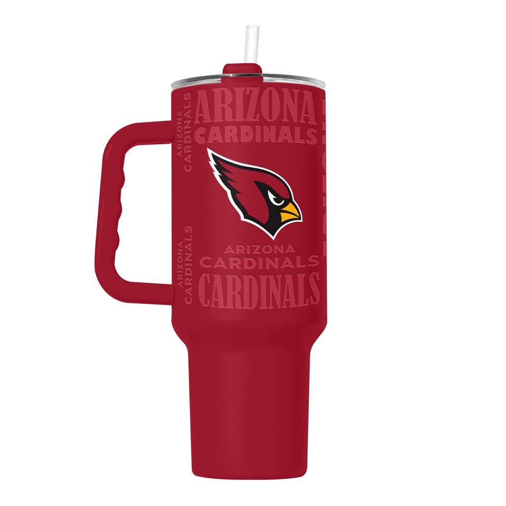 NFL Arizona Cardinals Logo Brands 40oz Replay Tumbler - Red