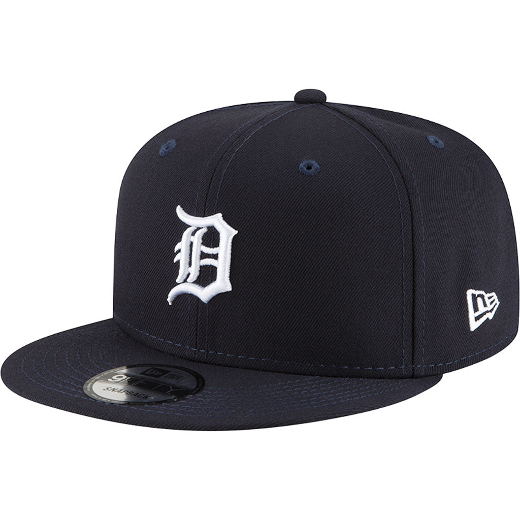 MLB Detroit Tigers New Era Basic 9FIFTY Snapback Hat - Navy