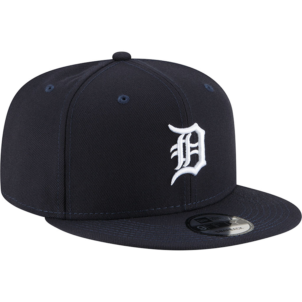 MLB Detroit Tigers New Era Basic 9FIFTY Snapback Hat - Navy
