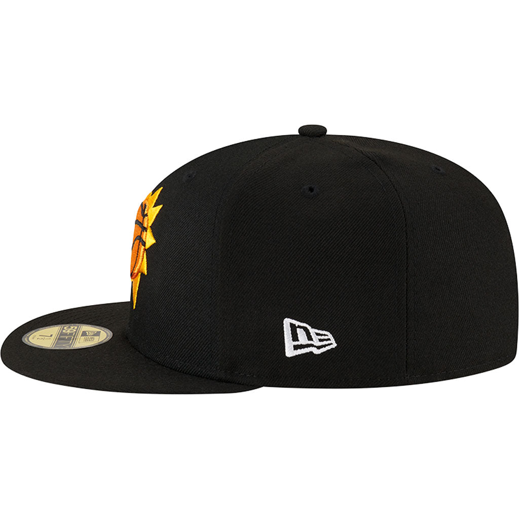 NBA Phoenix Suns New Era Basic 59FIFTY Fitted Hat - Black