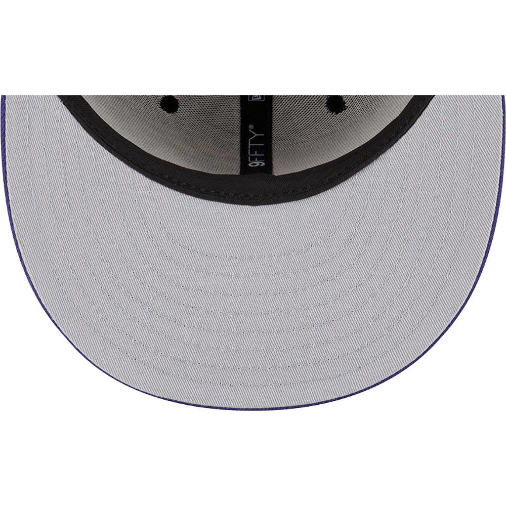 NBA Phoenix Suns New Era Two-Tone Basic 9FIFTY Snapback Hat - Black