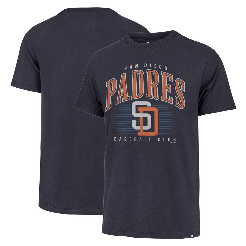 MLB San Diego Padres '47 Double Header Franklin T-Shirt - Navy