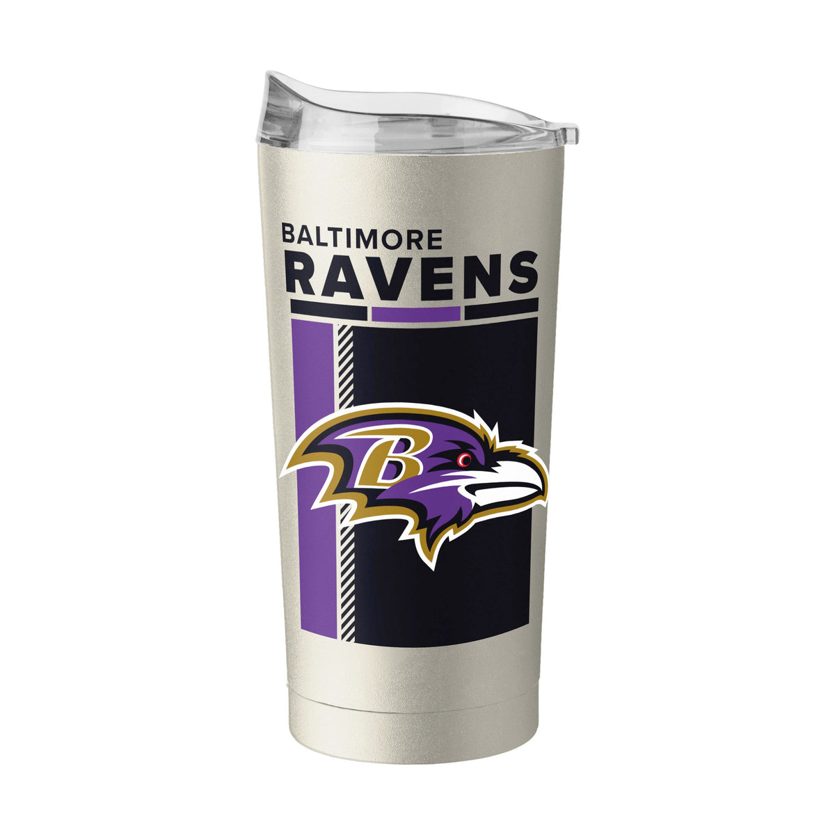NFL Baltimore Ravens Logo Brands Poster 20oz Tumbler