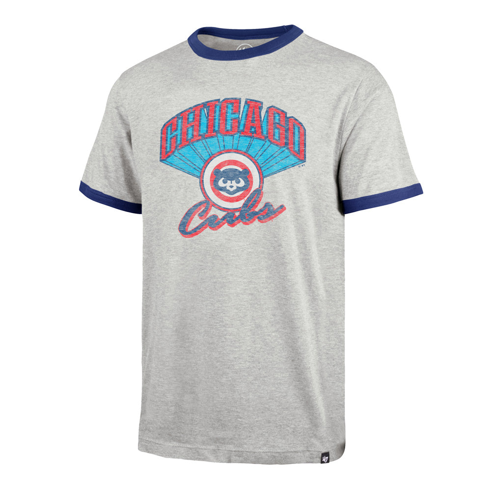 MLB Chicago Cubs '47 Wax Pack Dalton T-Shirt - Gray