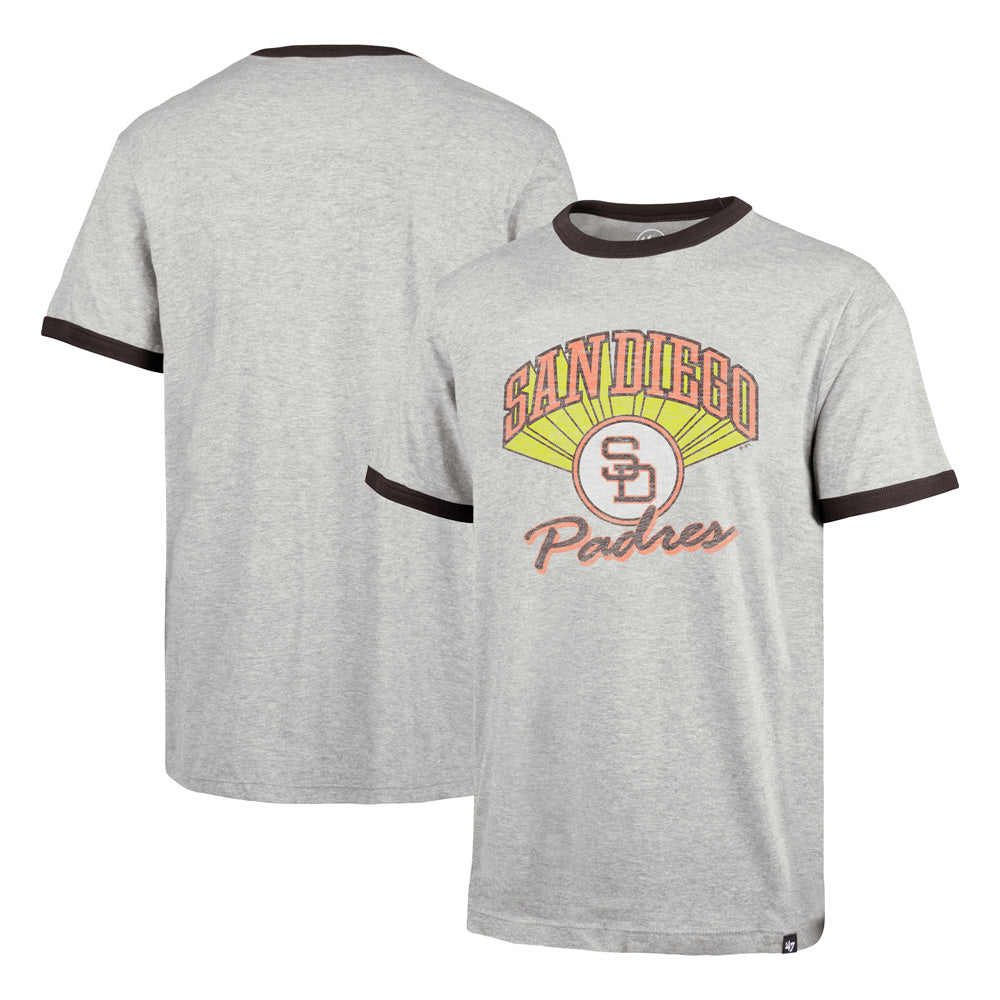 MLB San Diego Padres '47 Wax Pack Dalton T-Shirt - Gray