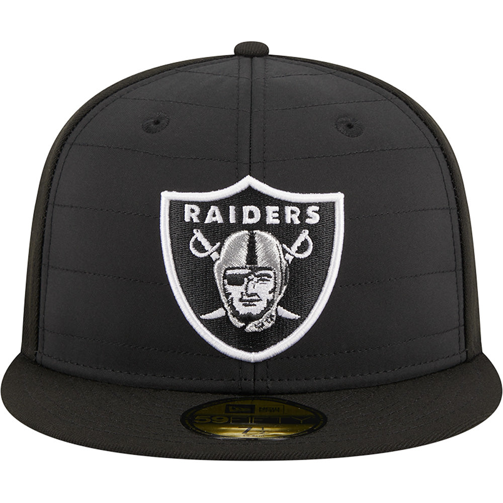 NFL Las Vegas Raiders New Era Quilted 59FIFTY Fitted