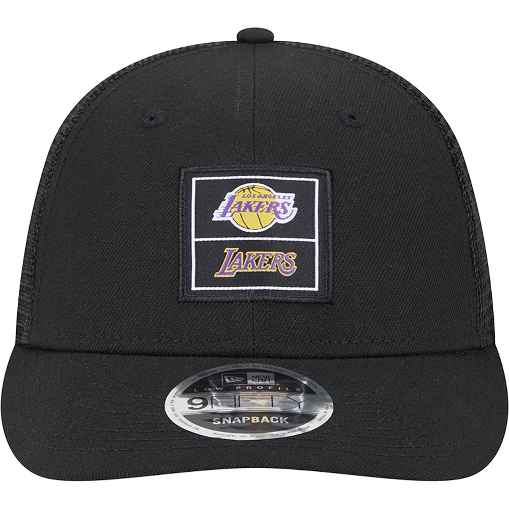 NBA Los Angeles Lakers New Era Labeled Low-Profile 9FIFTY Snapback