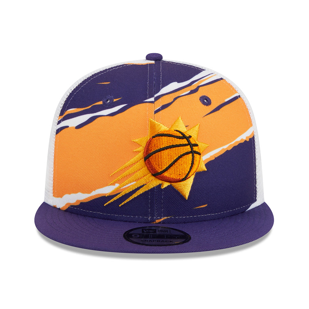 NBA Phoenix Suns New Era Tear 9FIFTY Trucker Snapback