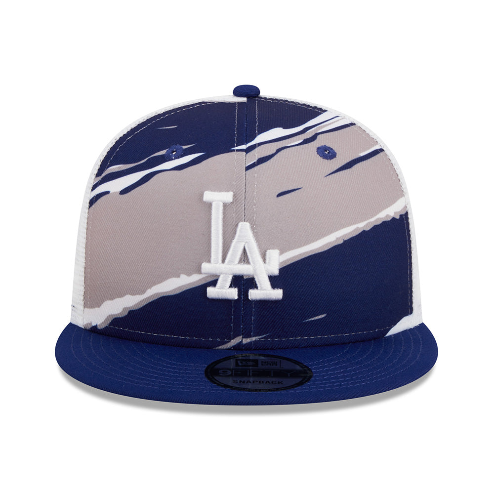 MLB Los Angeles Dodgers New Era Tear 9FIFTY Trucker Snapback