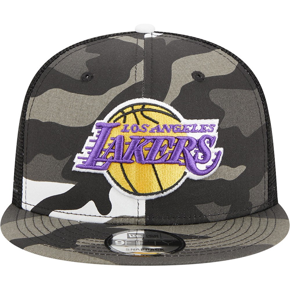 NBA Los Angeles Lakers New Era Snow Camo 9FIFTY Snapback