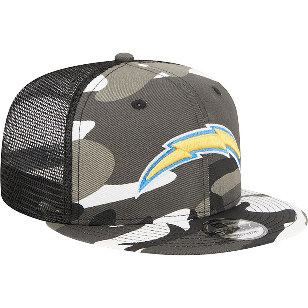 NFL Los Angeles Chargers New Era Snow Camo 9FIFTY Snapback