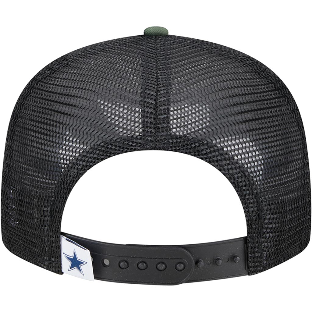 NFL Dallas Cowboys New Era Camo Mesh Trucker 9FIFTY Snapback Hat - Camo
