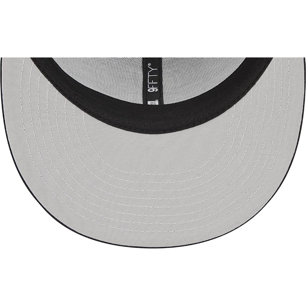 MLB St. Louis Cardinals New Era Black & White 9FIFTY Snapback Trucker Hat - Black