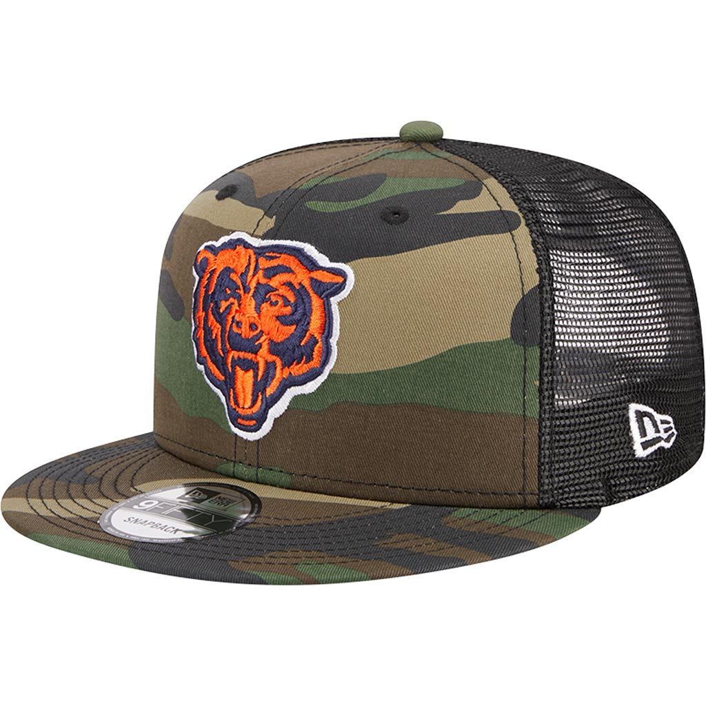 NFL Chicago Bears New Era Mesh Trucker 9FIFTY Snapback Hat - Camo