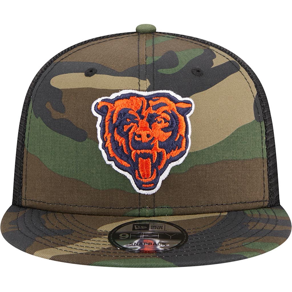NFL Chicago Bears New Era Mesh Trucker 9FIFTY Snapback Hat - Camo